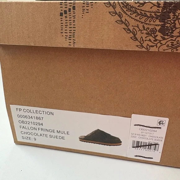 NWT Free People Fallon Fringe Mules Size 9 Women’s - Picture 4 of 14